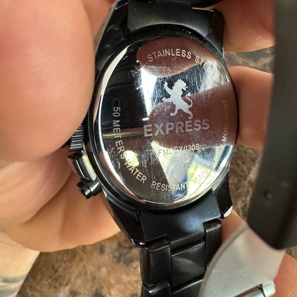 Express Stainless Steel Chronograph Watch - Picture 8 of 8